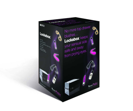 BuzzPinky Lockabox® Adult toy storage BuzzPinky