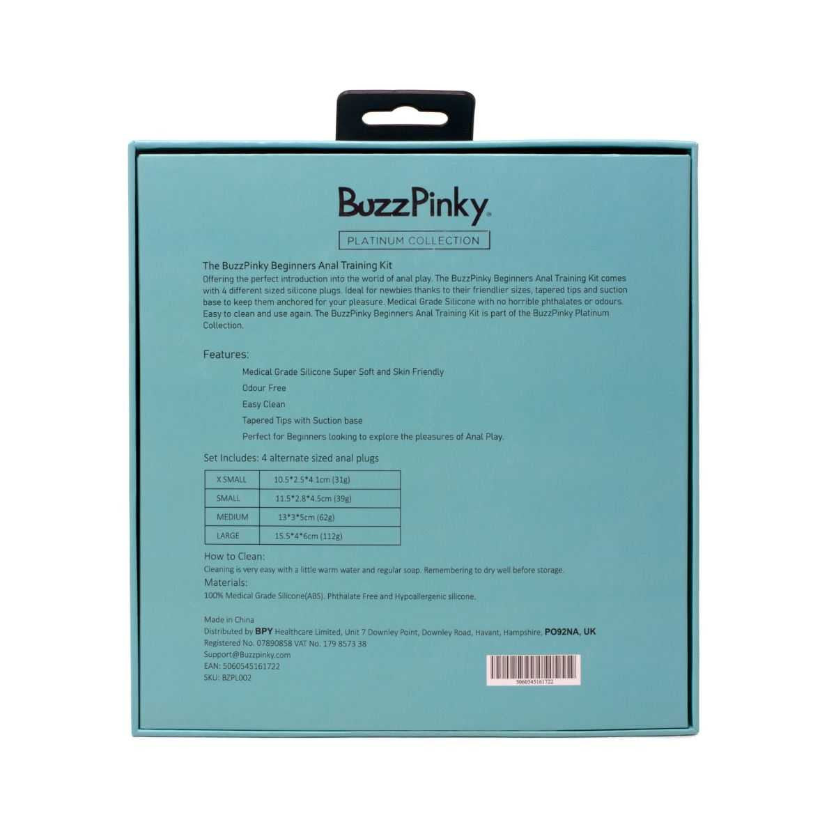 BuzzPinky - Platinum Collection - Beginners Anal Training Kit BuzzPinky