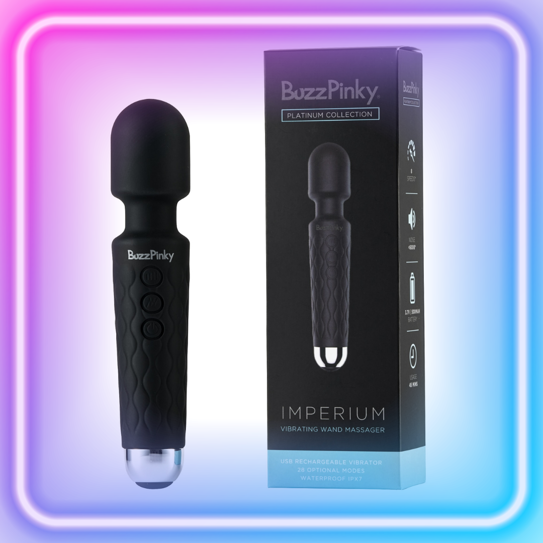 BuzzPinky Platinum Collection Imperium Wand Massager BuzzPinky