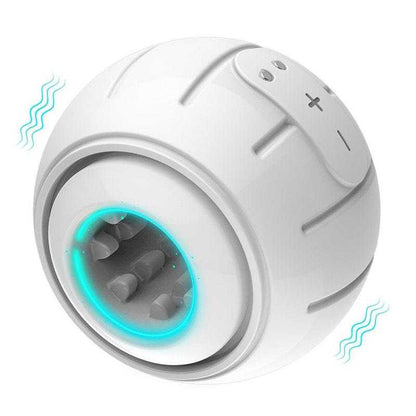 BuzzPinky PulsarPod: White Edition - 10-Mode Vibrating Male Masturbator BuzzPinky