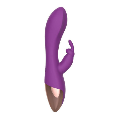 BuzzPinky Purple Passion Rabbit Vibrator Dual Motor, 10 Powerful Vibrations for G-Spot & Clitoral Stimulation BuzzPinky