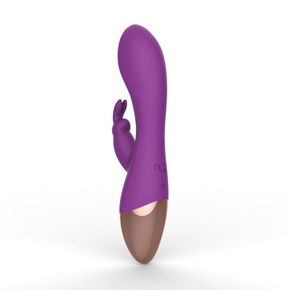 BuzzPinky Purple Passion Rabbit Vibrator Dual Motor, 10 Powerful Vibrations for G-Spot & Clitoral Stimulation BuzzPinky