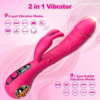 BuzzPinky Radiant Bliss Rabbit Vibrator BuzzPinky
