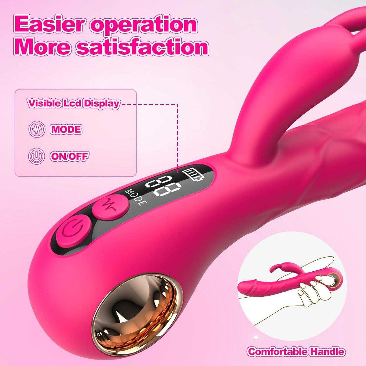BuzzPinky Radiant Bliss Rabbit Vibrator BuzzPinky