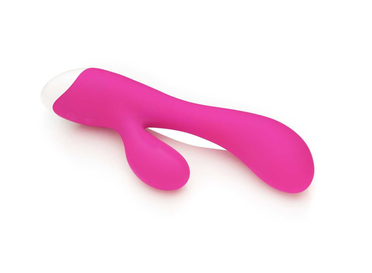 BuzzPinky Silk Touch 8 speed Rabbit Vibrator BuzzPinky