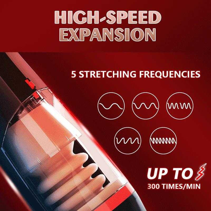 BuzzPinky SonicStroker: High-Speed Rotating Male Masturbator & Voice Interaction BuzzPinky