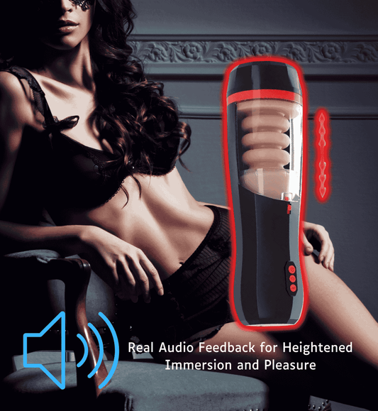 BuzzPinky SonicStroker: High-Speed Rotating Male Masturbator & Voice Interaction BuzzPinky