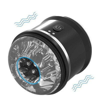 BuzzPinky ThrillWave: Compact Power-Pulse Male Masturbator BuzzPinky