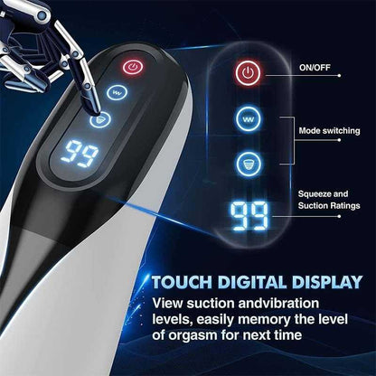 BuzzPinky Titan: 9-Speed Intense Vibrating Power Masturbator 