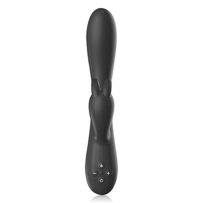BuzzPinky Twin Motor Warming Rabbit Vibrator Black BuzzPinky
