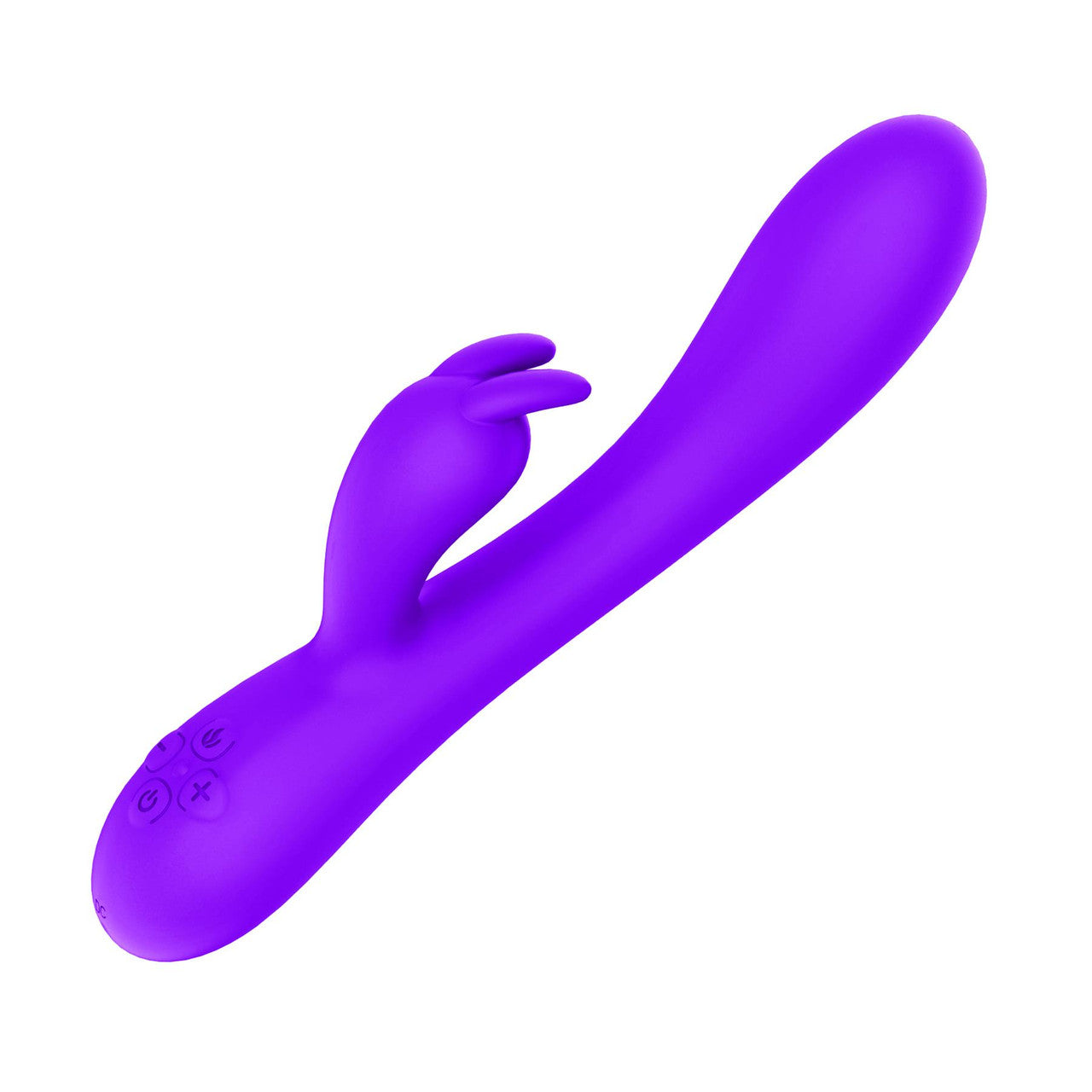 BuzzPinky Twin Motor Warming Rabbit Vibrator Purple BuzzPinky