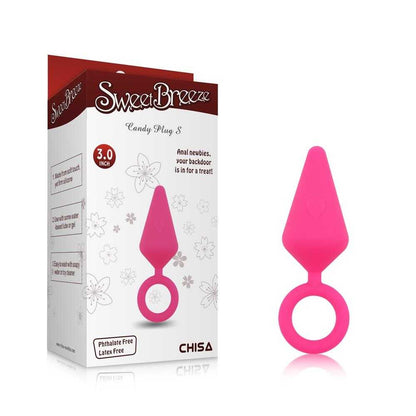Candy Butt Plug Pink (Various Sizes) chisa