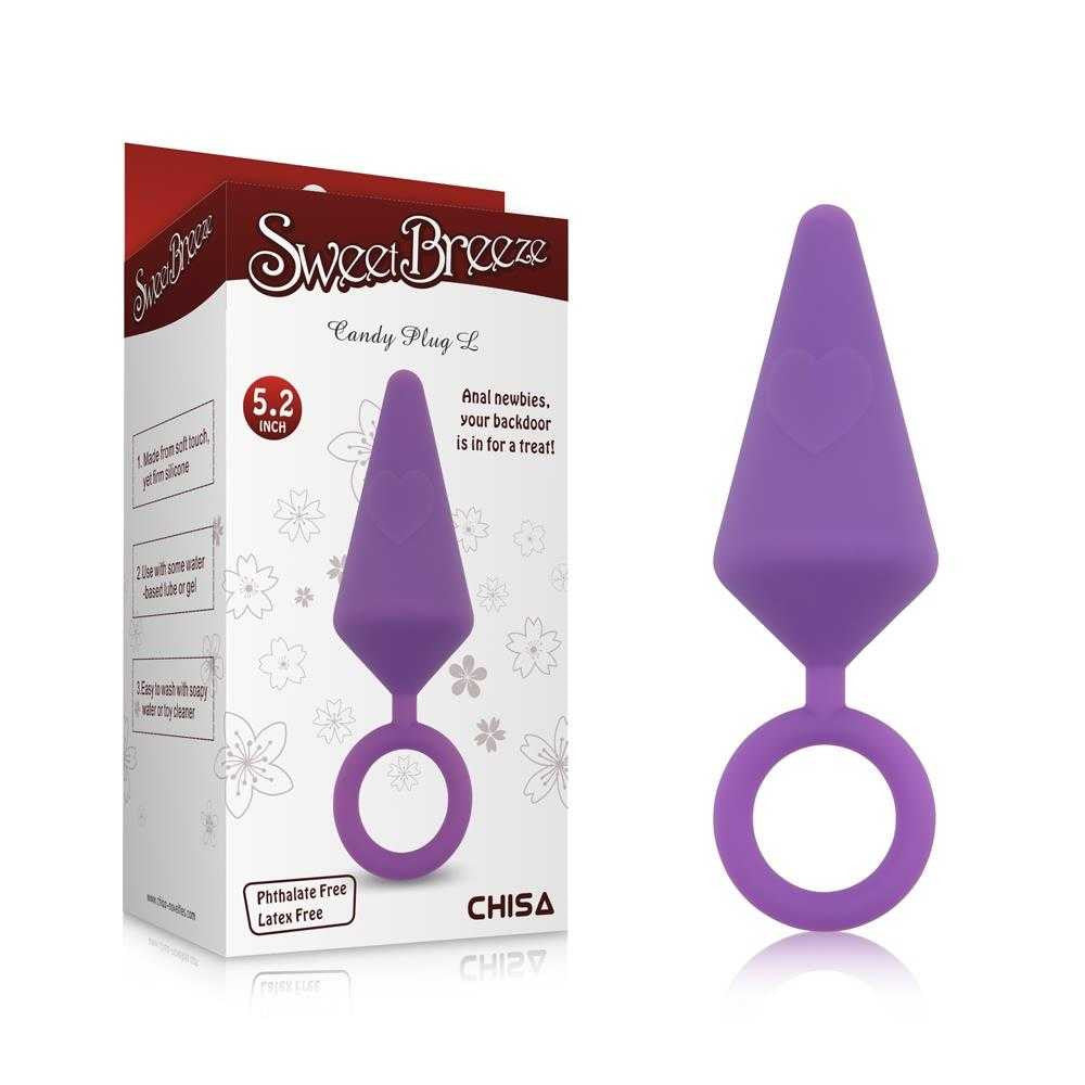 Candy Butt Plug Purple (Various Sizes) chisa