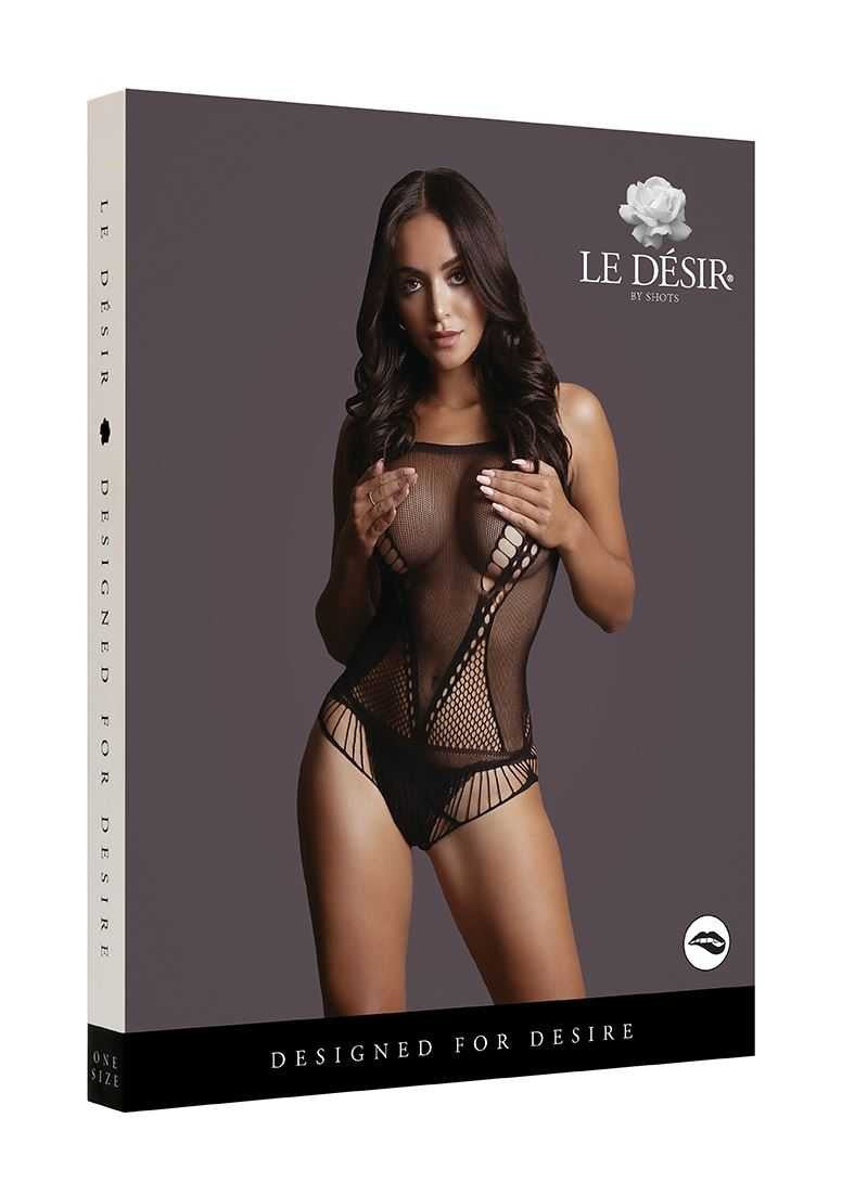 Contrast Net Teddy One Size le desir