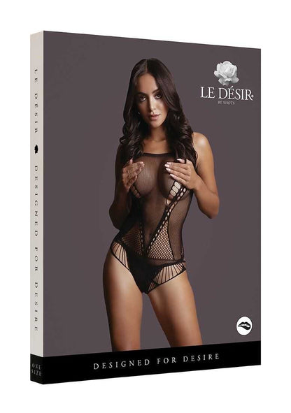 Contrast Net Teddy One Size le desir