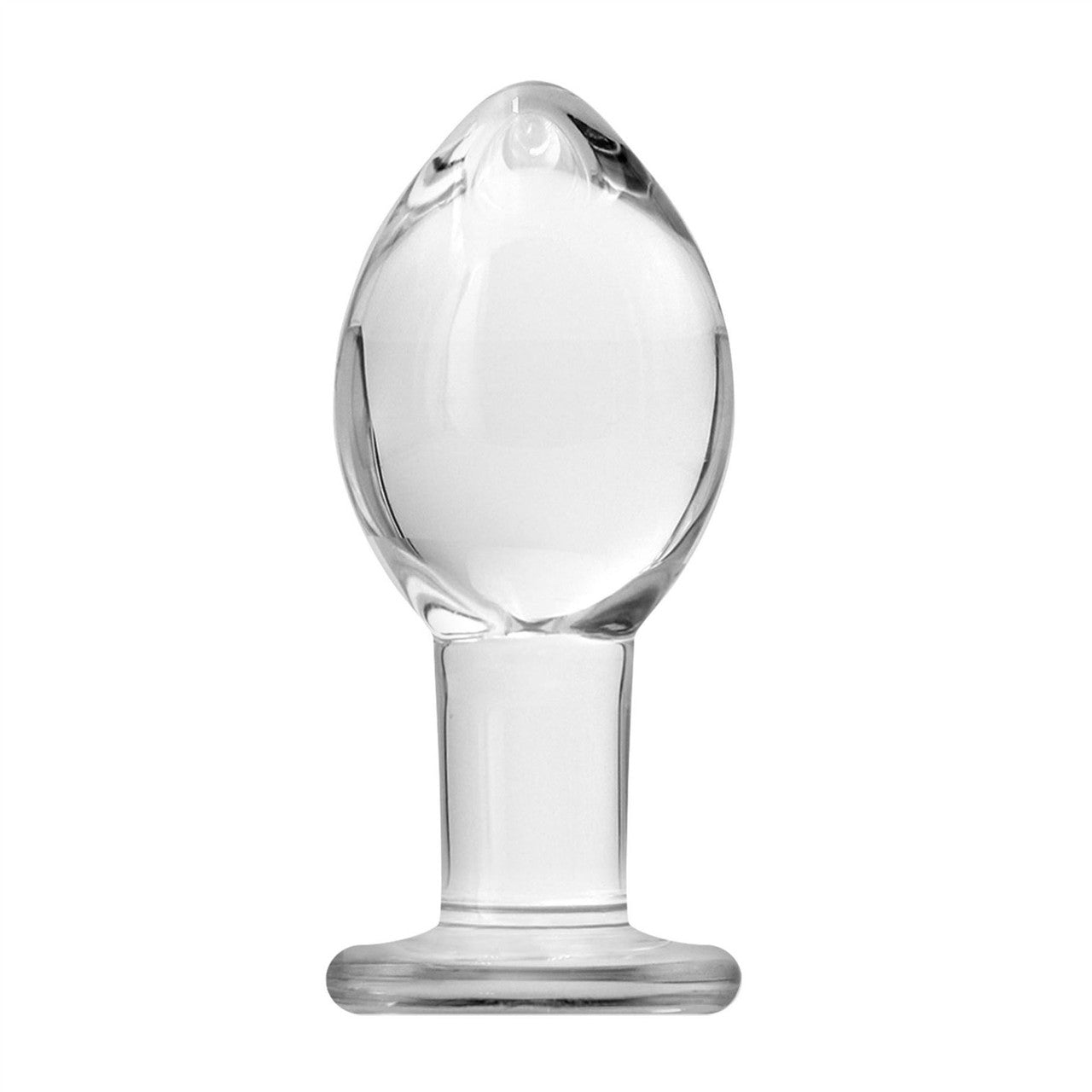 Crystal Premium Glass Large Butt Plug NA