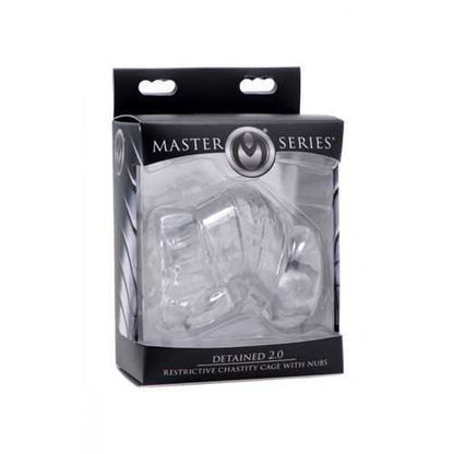 Detained 2.0 Restrictive Chastity Cage w/ Nubs