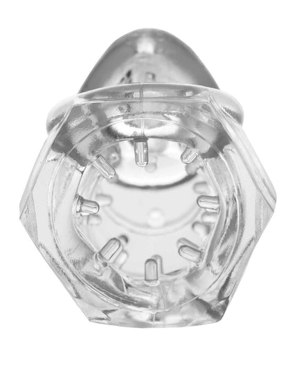 Detained 2.0 Restrictive Chastity Cage w/ Nubs xr brands