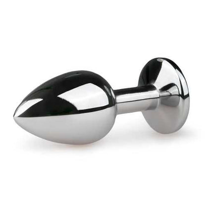 Easytoys Anal Collection Metal Butt Plug No. 1 - Silver/Pink Easytoys
