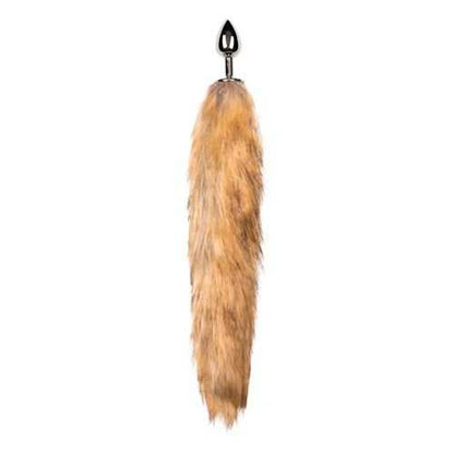 Easytoys Fetish Collection Aluminium Fox Tail Plug Silver Easytoys