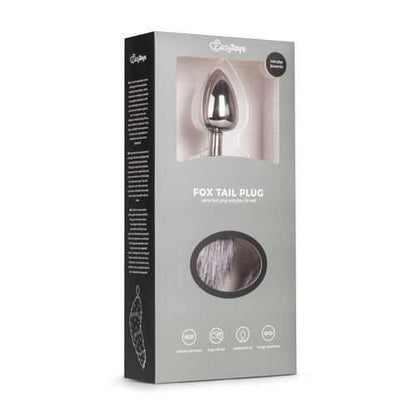 Easytoys Fetish Collection Fox Tail Plug No. 4 - Silver Easytoys
