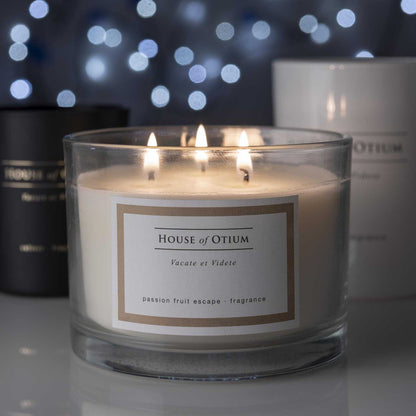 House Of Otium Passion Fruit Escape 370g Candle House Of Otium