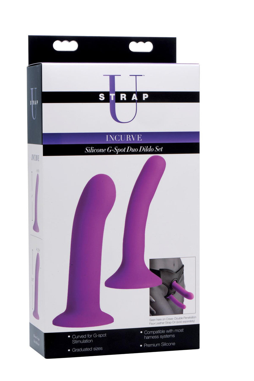 Incurve Silicone G-spot Duo Dildo Set