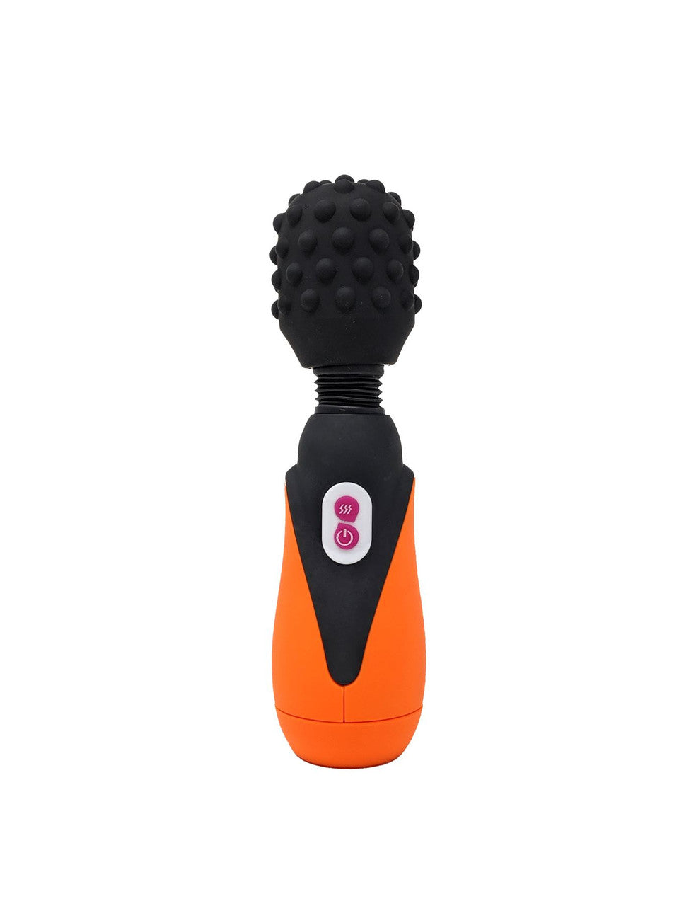 Jack Rabbits Vibrating Wand Black and Orange jack rabbit