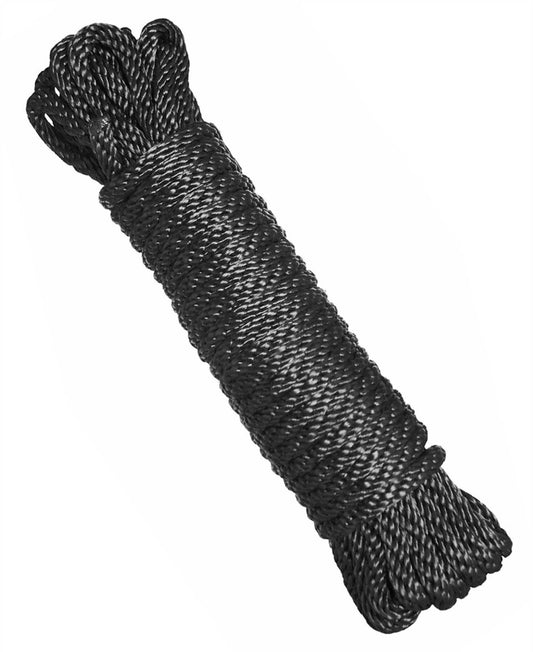 Karada Black Bondage Rope - 25 Feet