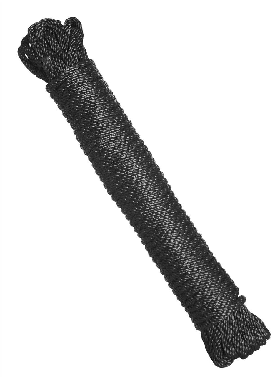 Karada Black Bondage Rope - 50 Feet