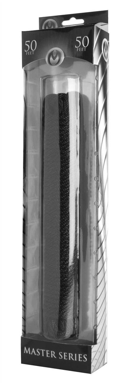 Karada Black Bondage Rope - 50 Feet