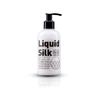 Liquid Silk Lubricant - Water-Based, Non-Sticky 250ml / 8.45floz Bodywise
