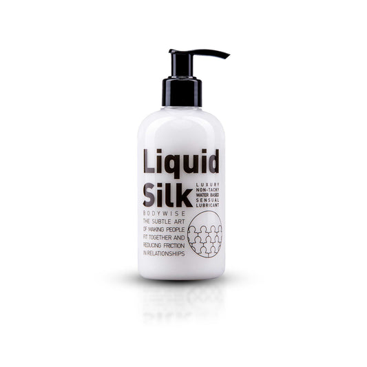 Liquid Silk Lubricant - Water-Based, Non-Sticky 250ml / 8.45floz Bodywise