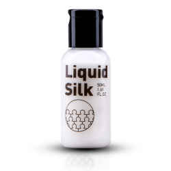 Liquid Silk Lubricant - Water-Based, Non-Sticky, 50ml (1.75 fl oz) Bodywise