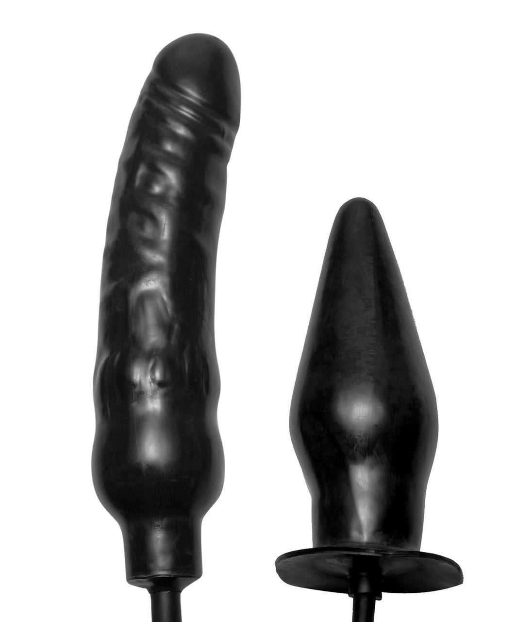 MASTER SERIES Deuce Double Penetration Inflatable Dildo and Anal Plug Master Series