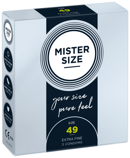 MISTER SIZE 49 3 Pack Condoms Mistersize