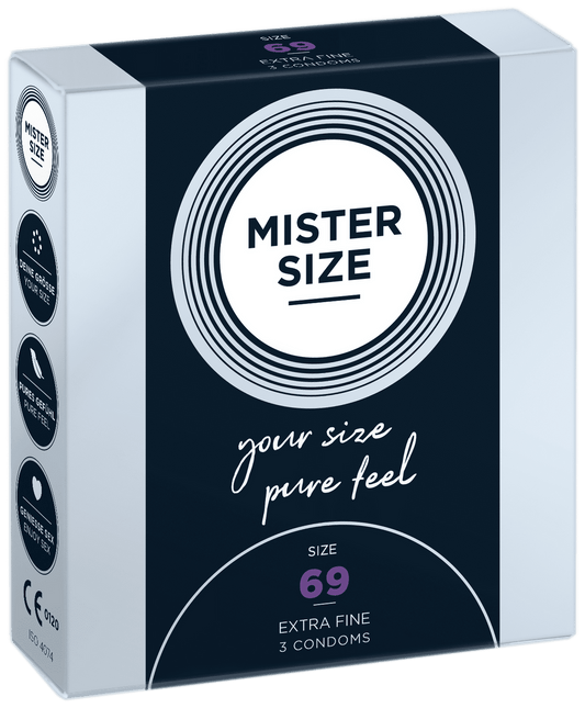MISTER SIZE 69 3 Pack Condoms Mistersize