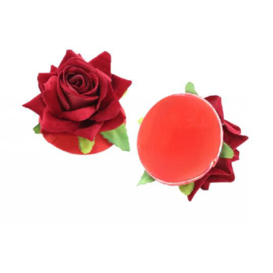 Nipple Pasties Red Rose Flower Breast Patch BuzzPinky