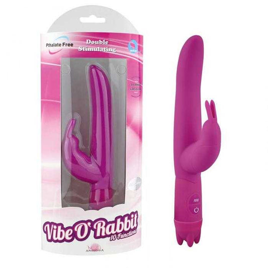 O Rabbit 10 Mode Rabbit Vibrator Purple BuzzPinky
