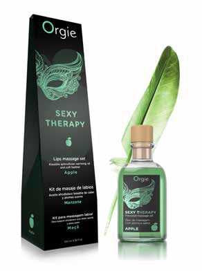 Orgie Lips Massage Kit Apple