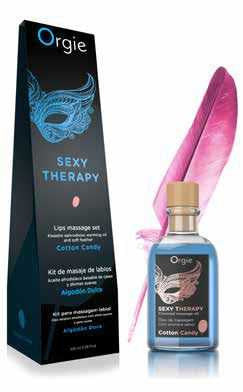 Orgie Lips Massage Kit Cotton Candy