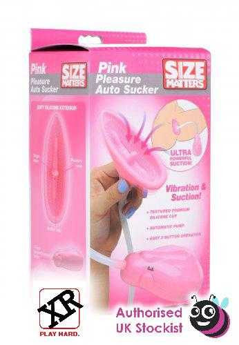 Pink Automatic Vibrating Pussy Pump xr brands