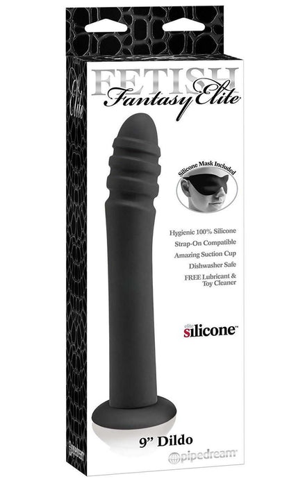 Pipedream Fetish Fantasy Elite 9" Dildo Black Pipedream