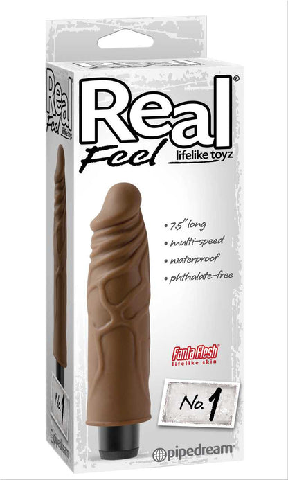 Pipedreams Real Feel Lifelike Toyz No. 1 Brown Pipedream Real Feel
