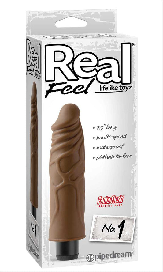 Pipedreams Real Feel Lifelike Toyz No. 1 Brown Pipedream Real Feel