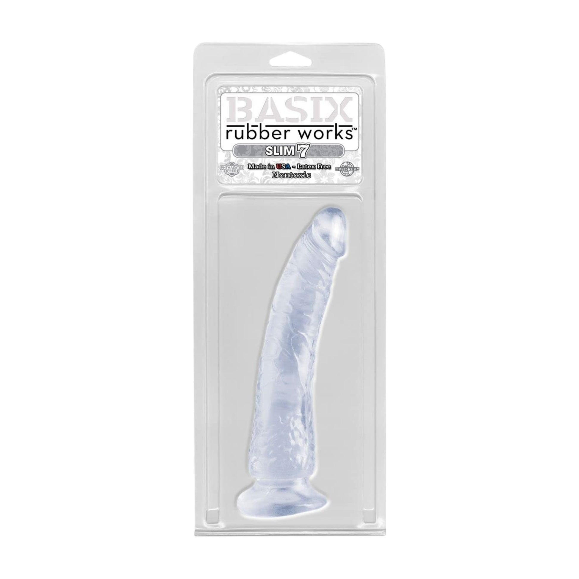 PipedreamsBasixRubberWorks-Slim7_withSuctionCupClear