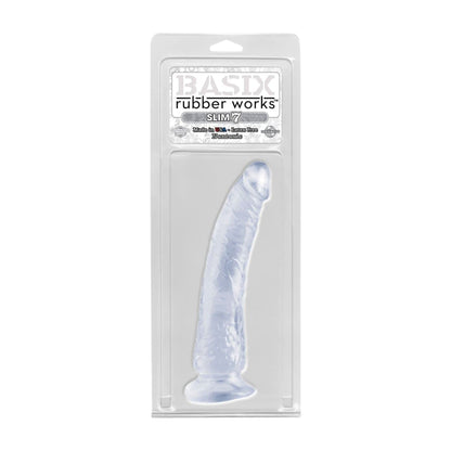 PipedreamsBasixRubberWorks-Slim7_withSuctionCupClear