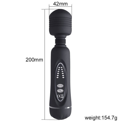 Power Wand Massager 12 Vibration Black