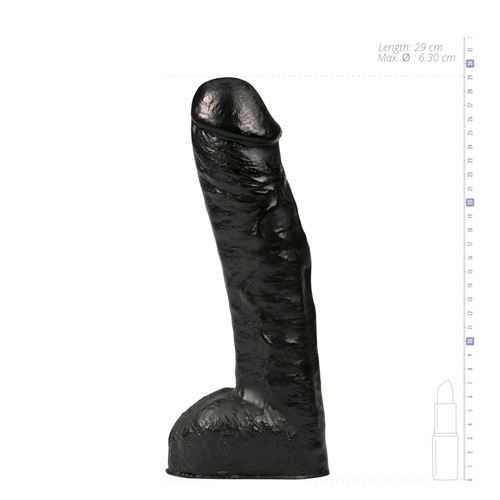 Realistic Dildo 29 cm Black NA