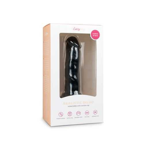 Realistic Dildo Black 15.5 cm Easytoys